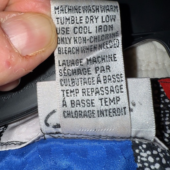 NICOLA Multicolor Checkered Short Sleeve Top size 14 - Picture 7 of 7